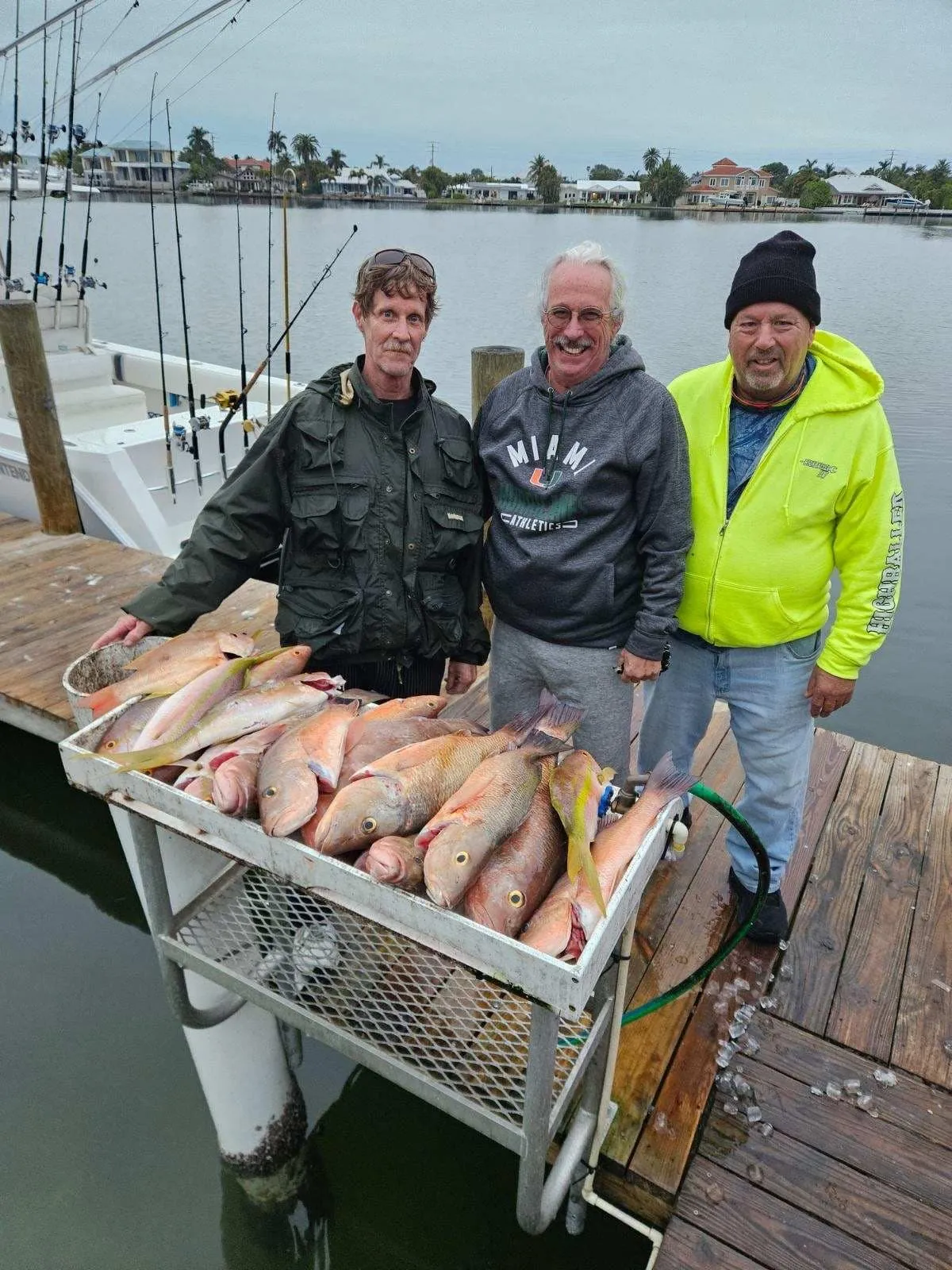 Offshore fishing catch near Anna Maria Island