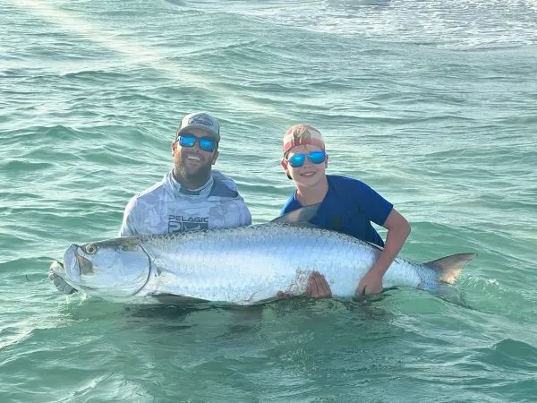 Tarpon fishing near Anna Maria Island