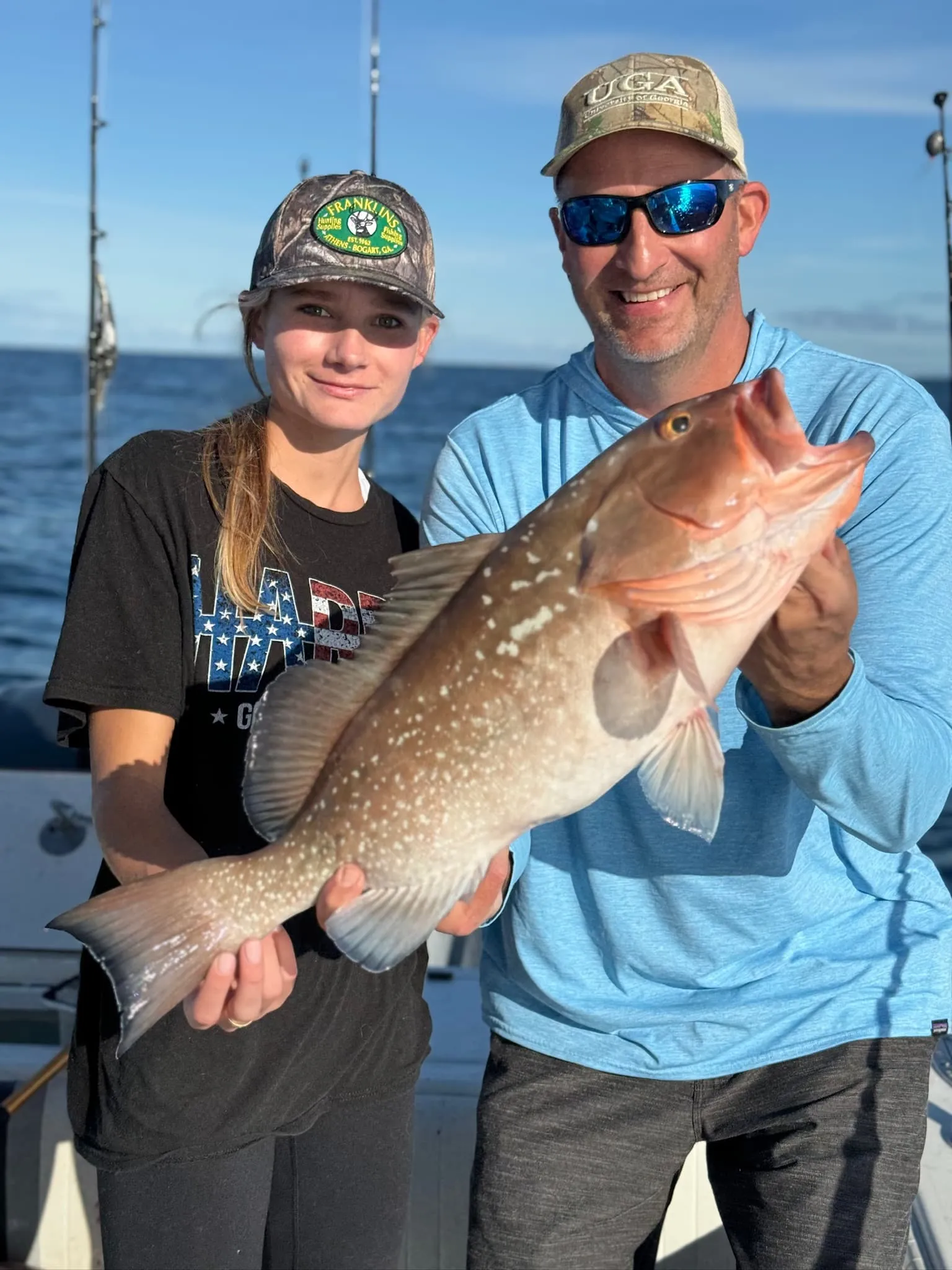 Offshore fishing catch near Anna Maria Island