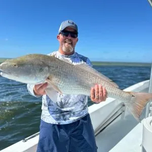 Nearshore fishing charters with Anna Maria Charters. Redfish caught by AMI Charters