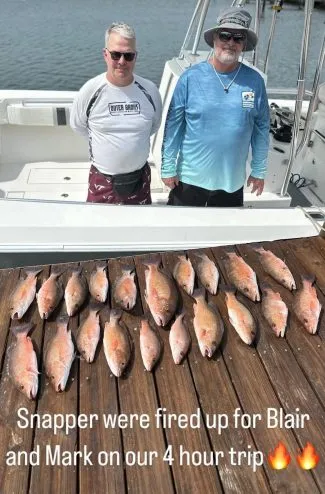 Snapper Fishing off Anna Maria is Amazing!