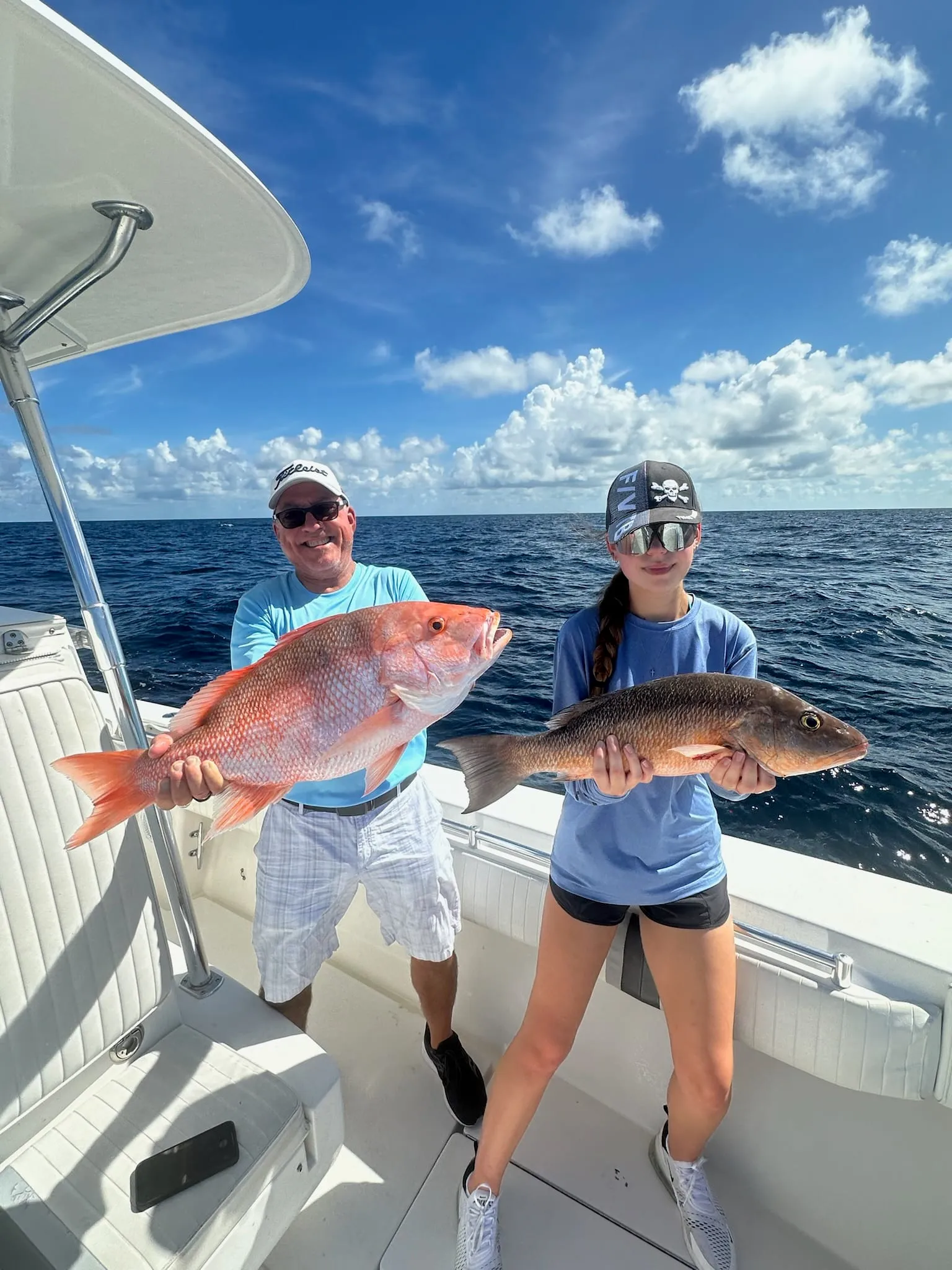 Offshore fishing catch near Anna Maria Island