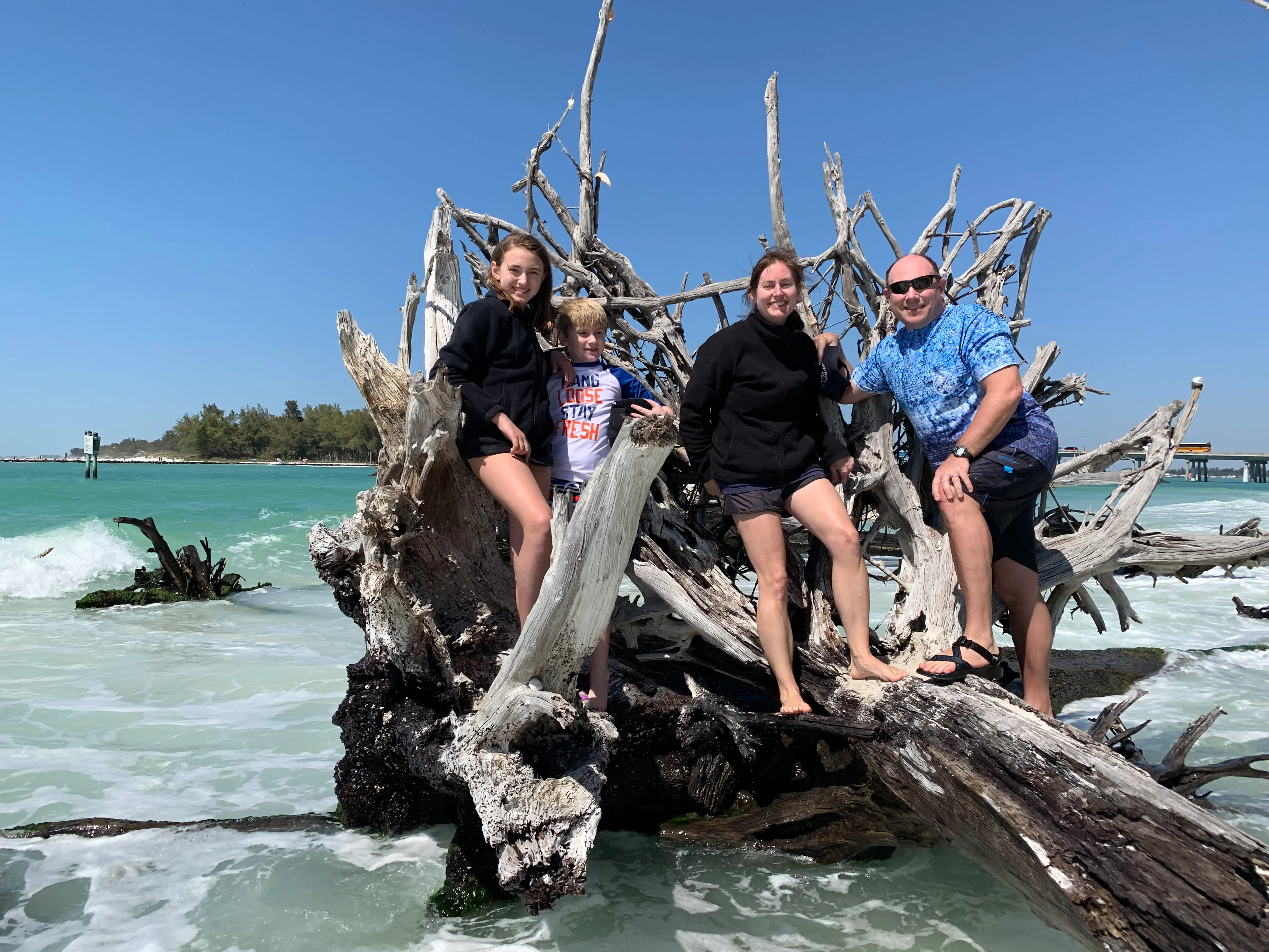 Island cruise along the Anna Maria Island coastline